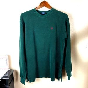VTG Men’s Polo By Ralph Lauren Thermal Shirt Top Size XL